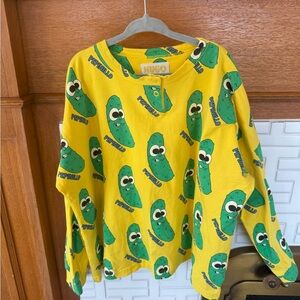 HUGO Love Tiki Pickle Henley